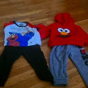 Sesame Street toddler sets size 2t